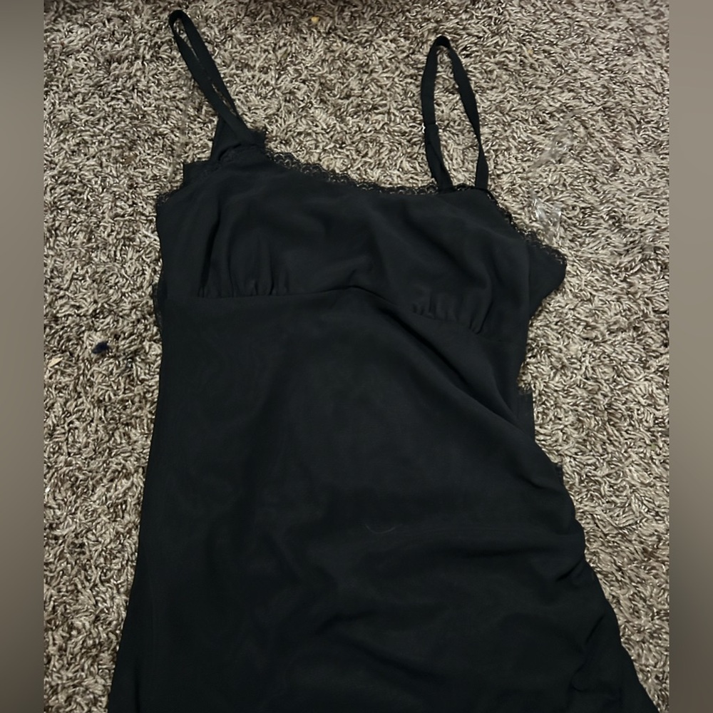 black dress